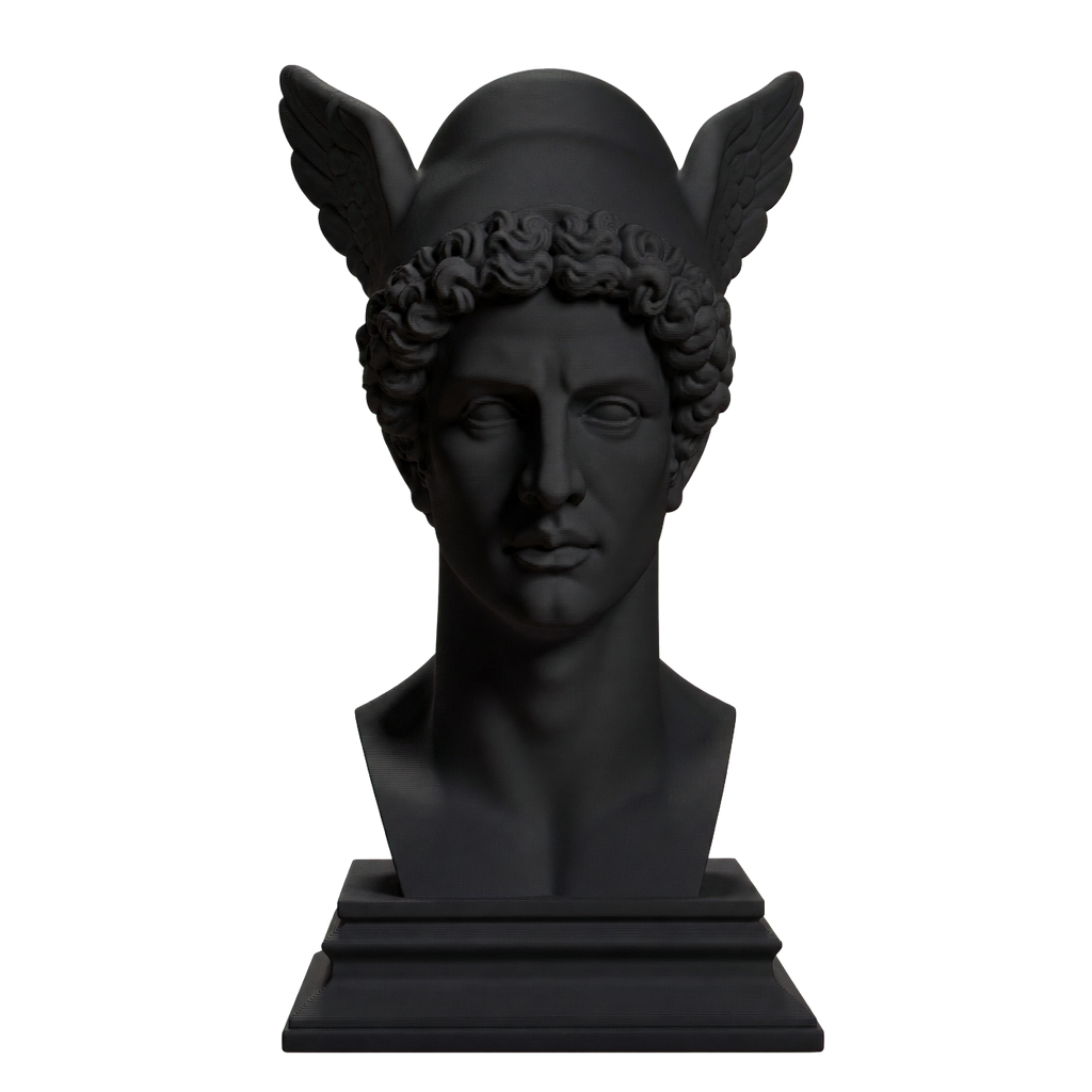 Perseus Charcoal Black collectible bust