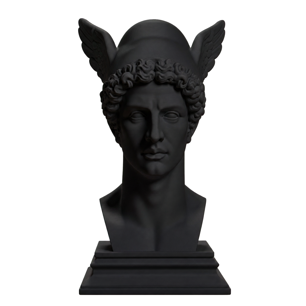 Perseus Charcoal Black collectible bust