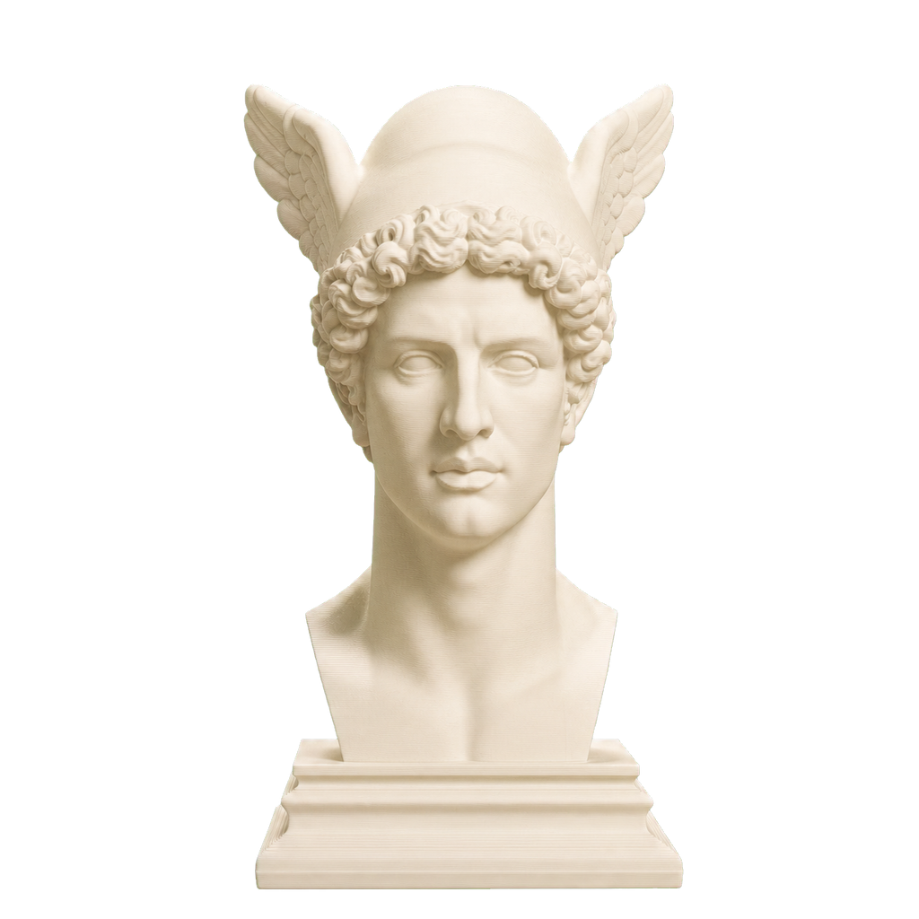 Perseus Ivory White collectible bust