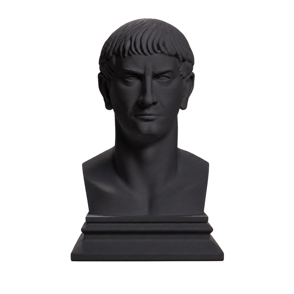 Trajan Charcoal Black collectible bust