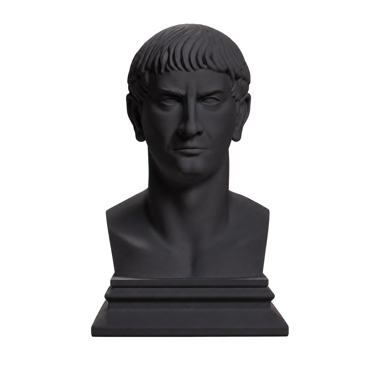 Trajan Charcoal Black collectible bust