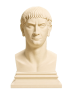 Trajan Ivory White collectible bust