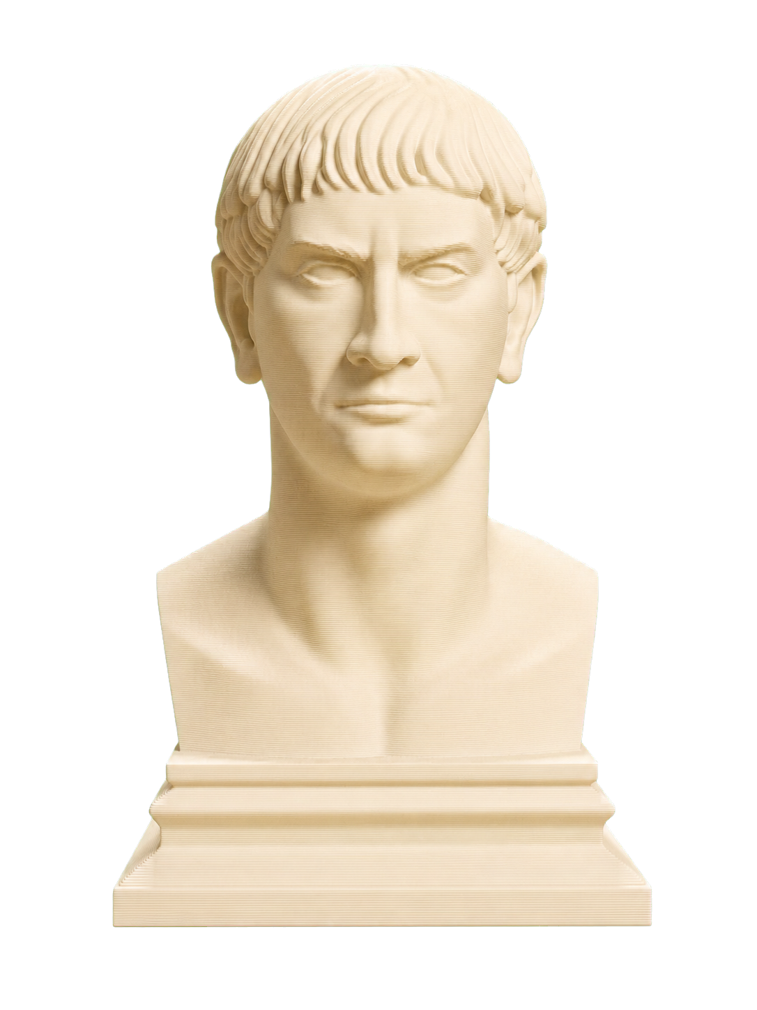 Trajan Ivory White collectible bust