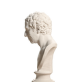 Johann Joachim Winckelmann Ivory White collectible bust
