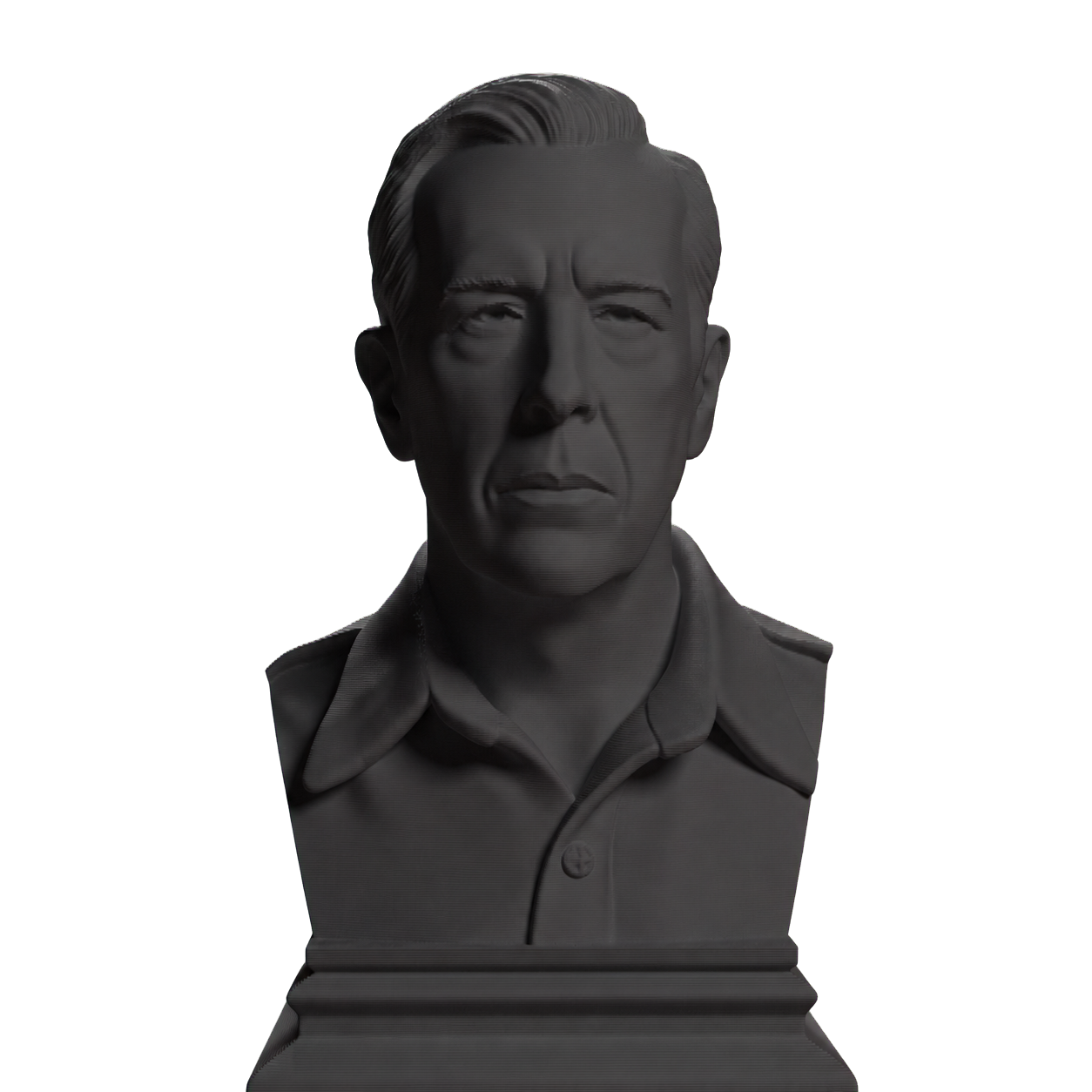 Douglas MacArthur Charcoal Black collectible bust