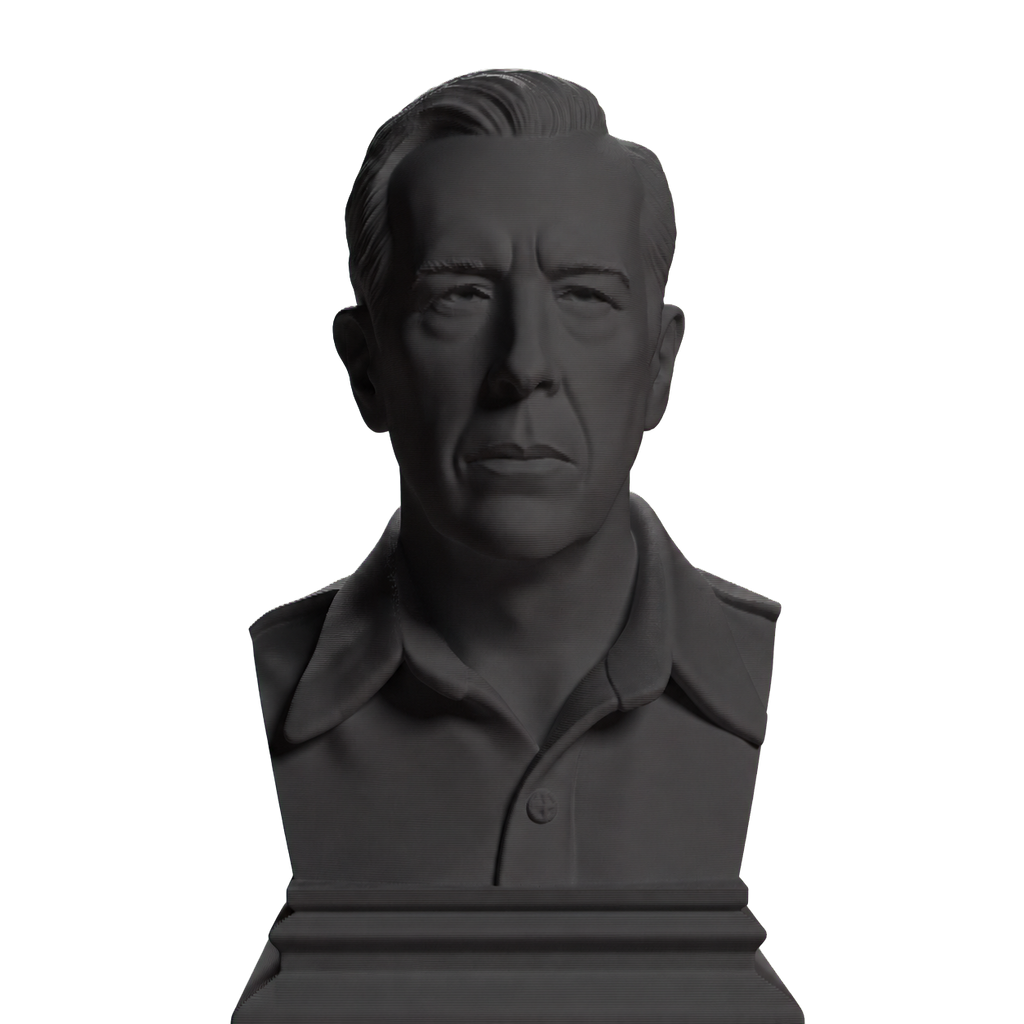 Douglas MacArthur Charcoal Black collectible bust