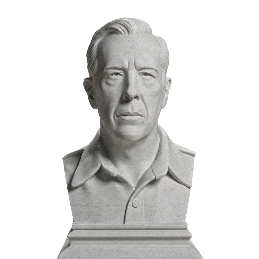 Douglas MacArthur Marble Stone collectible bust