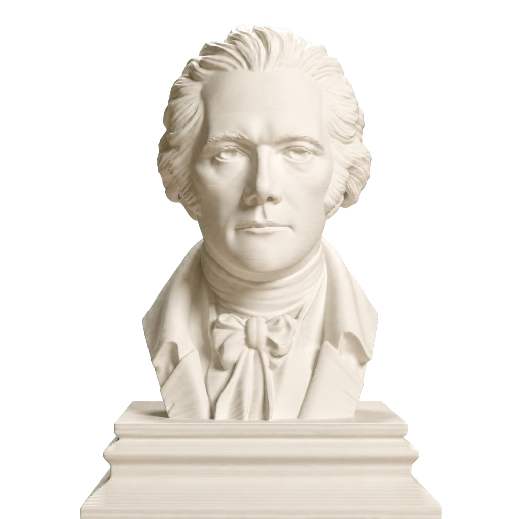 Alexander Hamilton Ivory White collectible bust