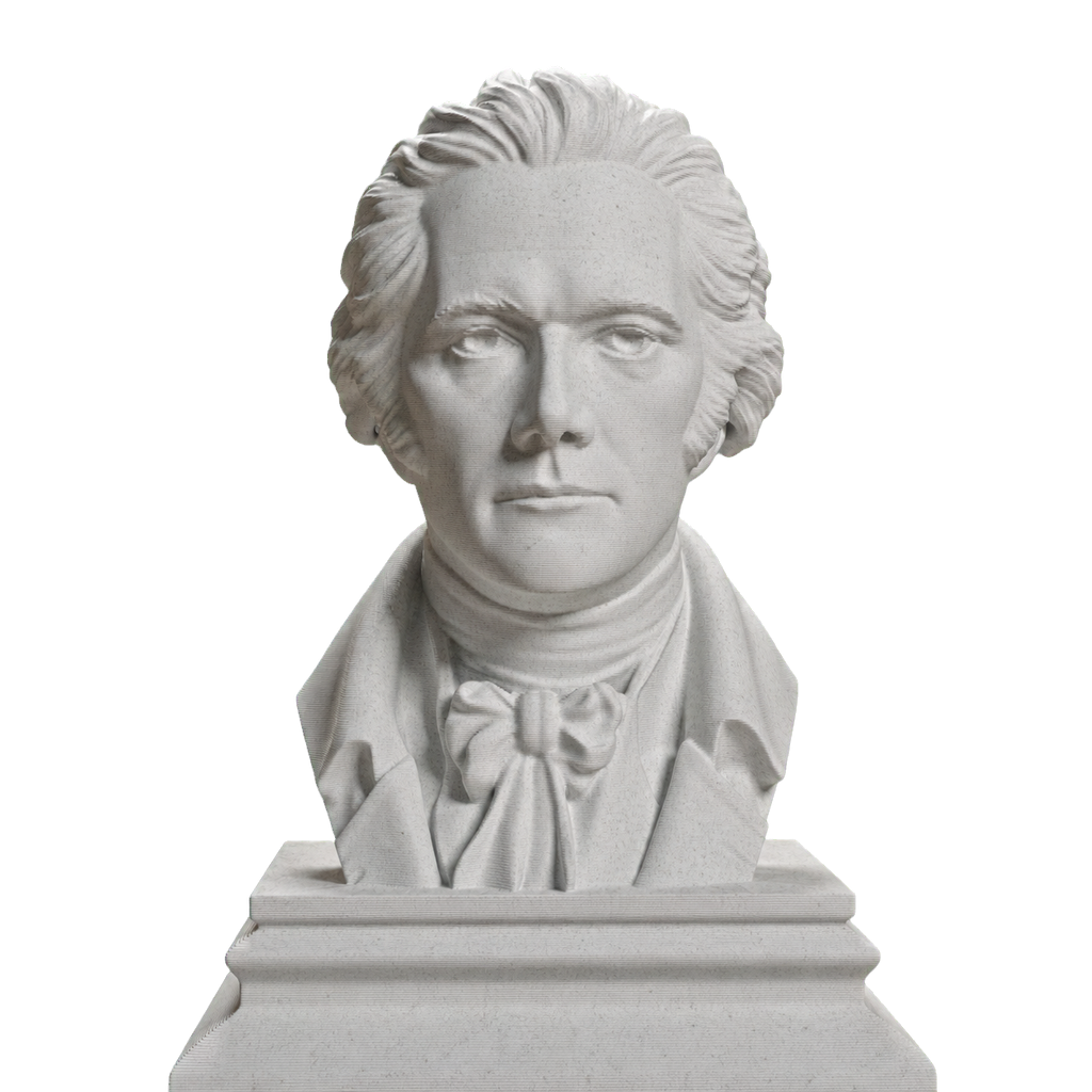 Alexander Hamilton Marble Stone collectible bust