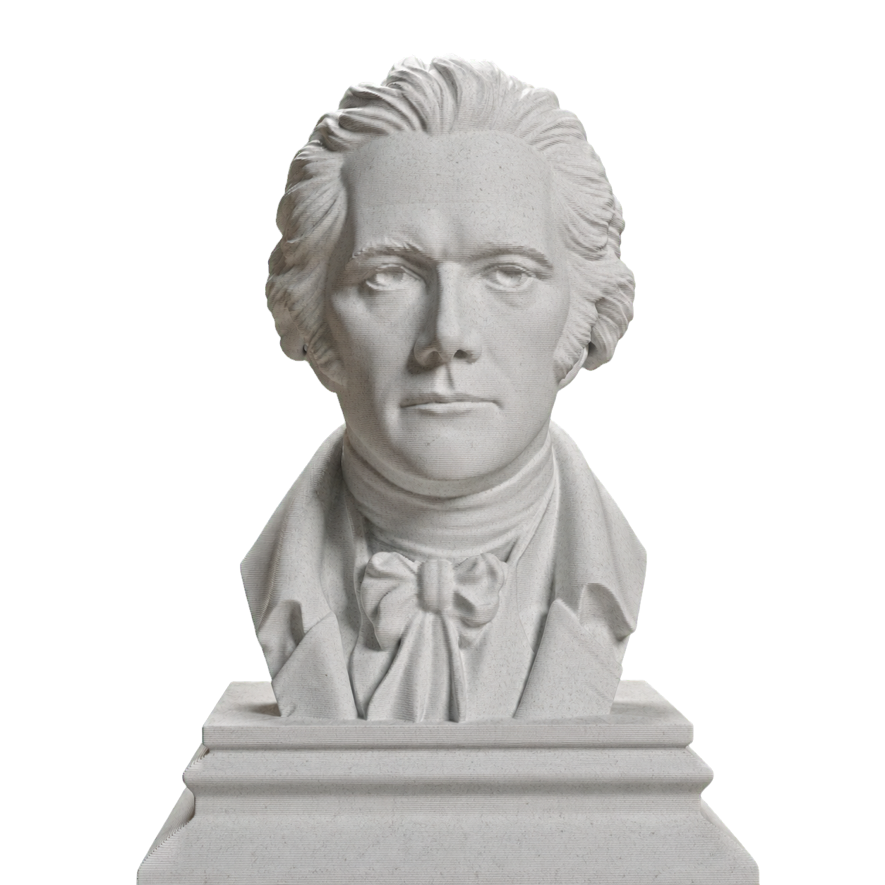 Alexander Hamilton Marble Stone collectible bust