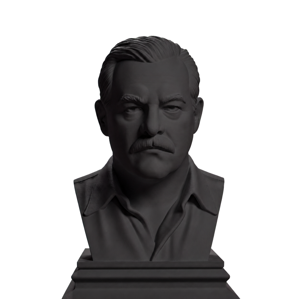 Ernest Hemingway Charcoal Black collectible bust