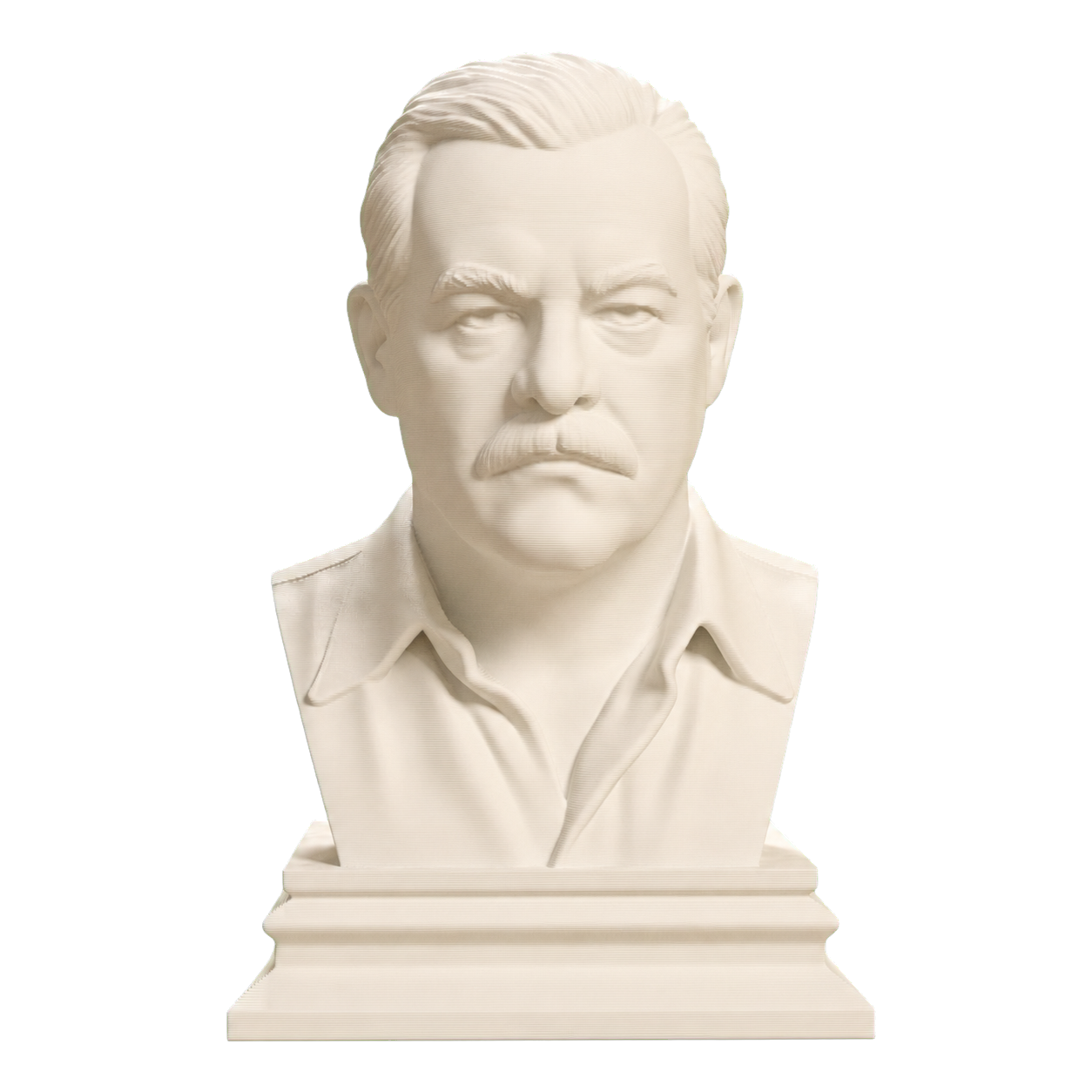 Ernest Hemingway Ivory White collectible bust