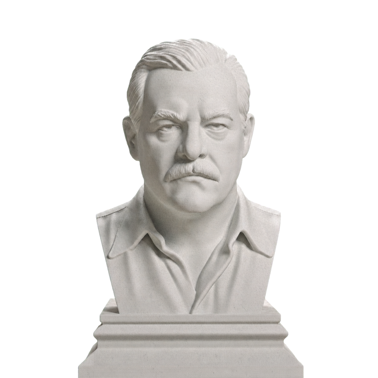 Ernest Hemingway Marble Stone collectible bust