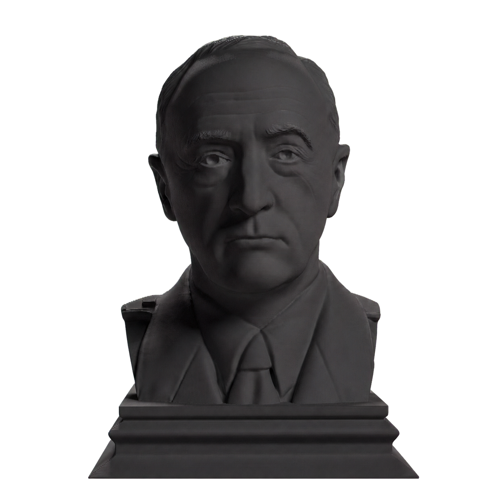 George S. Patton Charcoal Black collectible bust