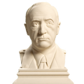 George S. Patton Ivory White collectible bust