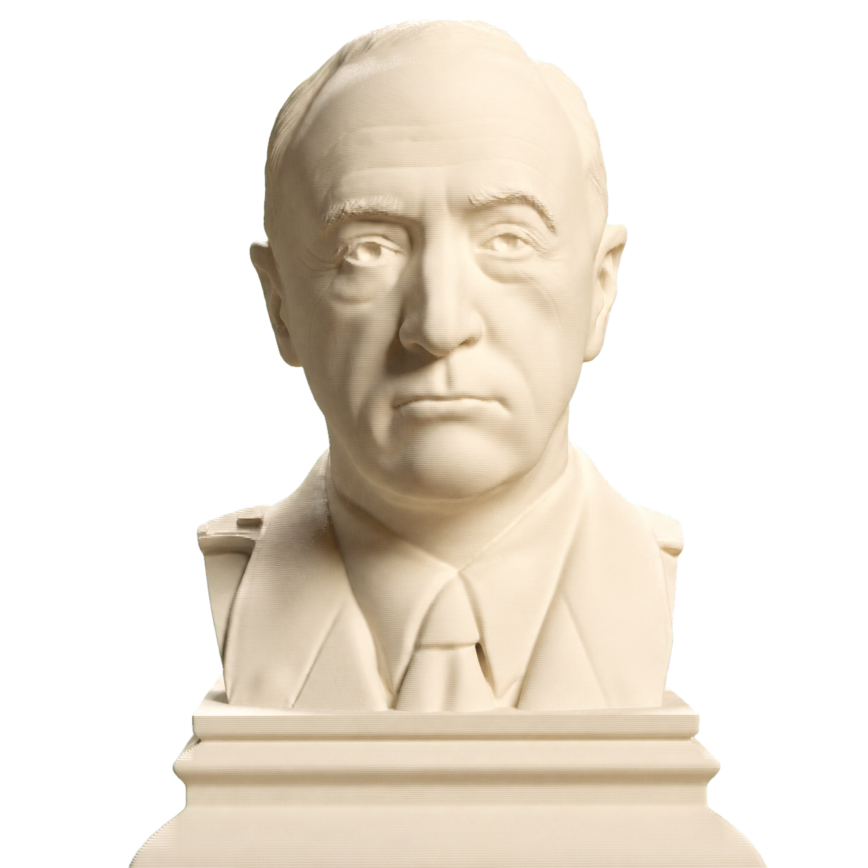 George S. Patton Ivory White collectible bust