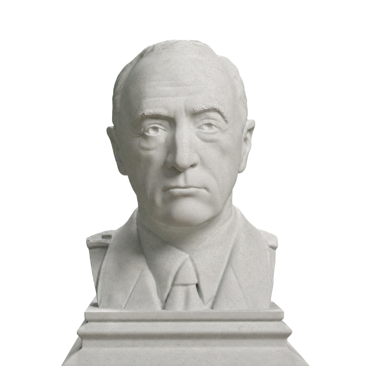 George S. Patton Marble Stone collectible bust