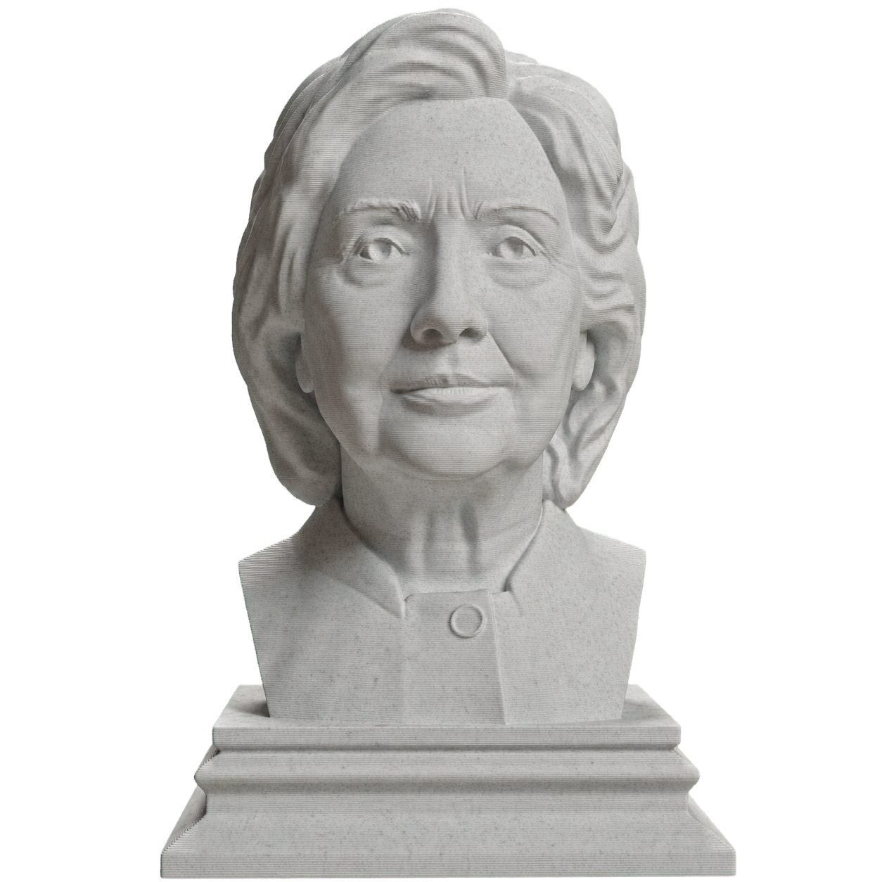 Hillary Clinton Marble Stone collectible bust