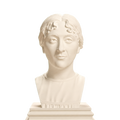 Jane Austen Ivory White collectible bust