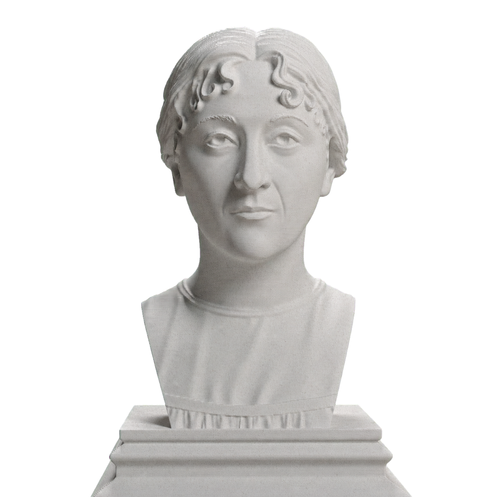Jane Austen Marble Stone collectible bust