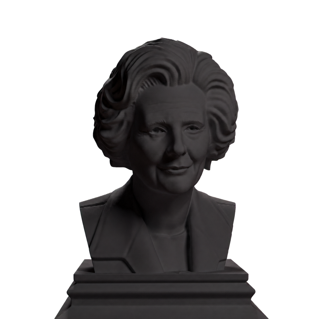 Margaret Thatcher Charcoal Black collectible bust