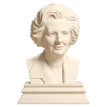 Margaret Thatcher Ivory White collectible bust