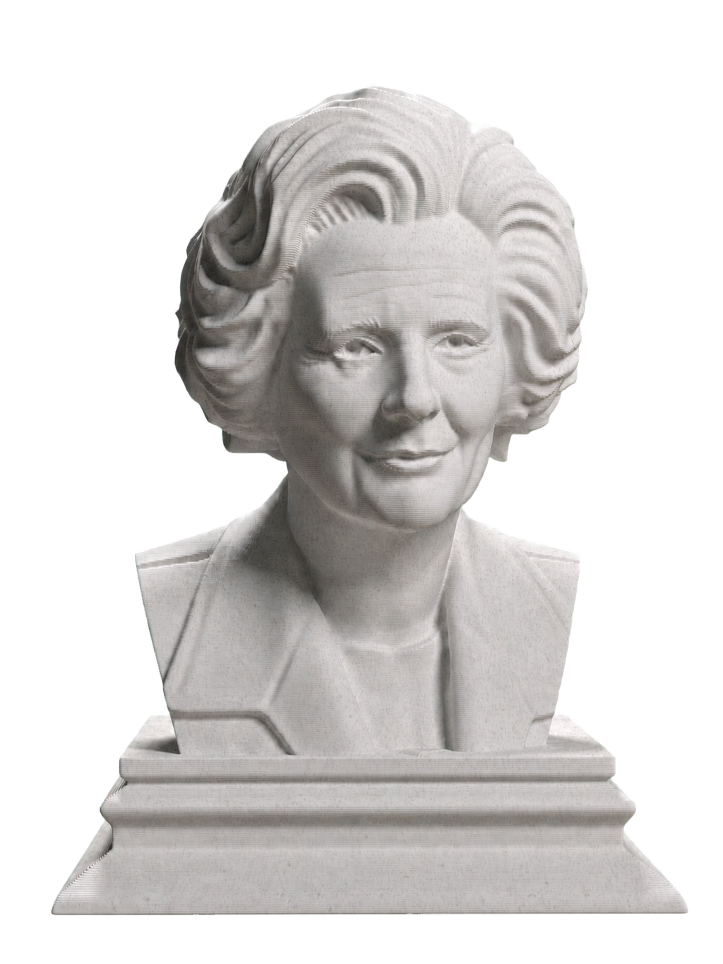 Margaret Thatcher Marble Stone collectible bust