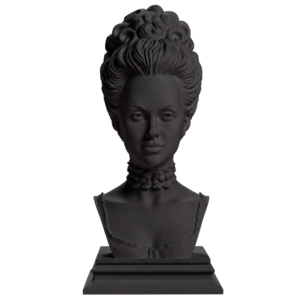 Marie Antoinette Charcoal Black collectible bust