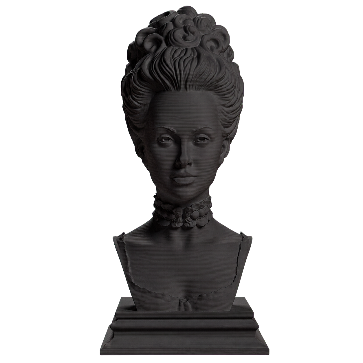 Marie Antoinette Charcoal Black collectible bust