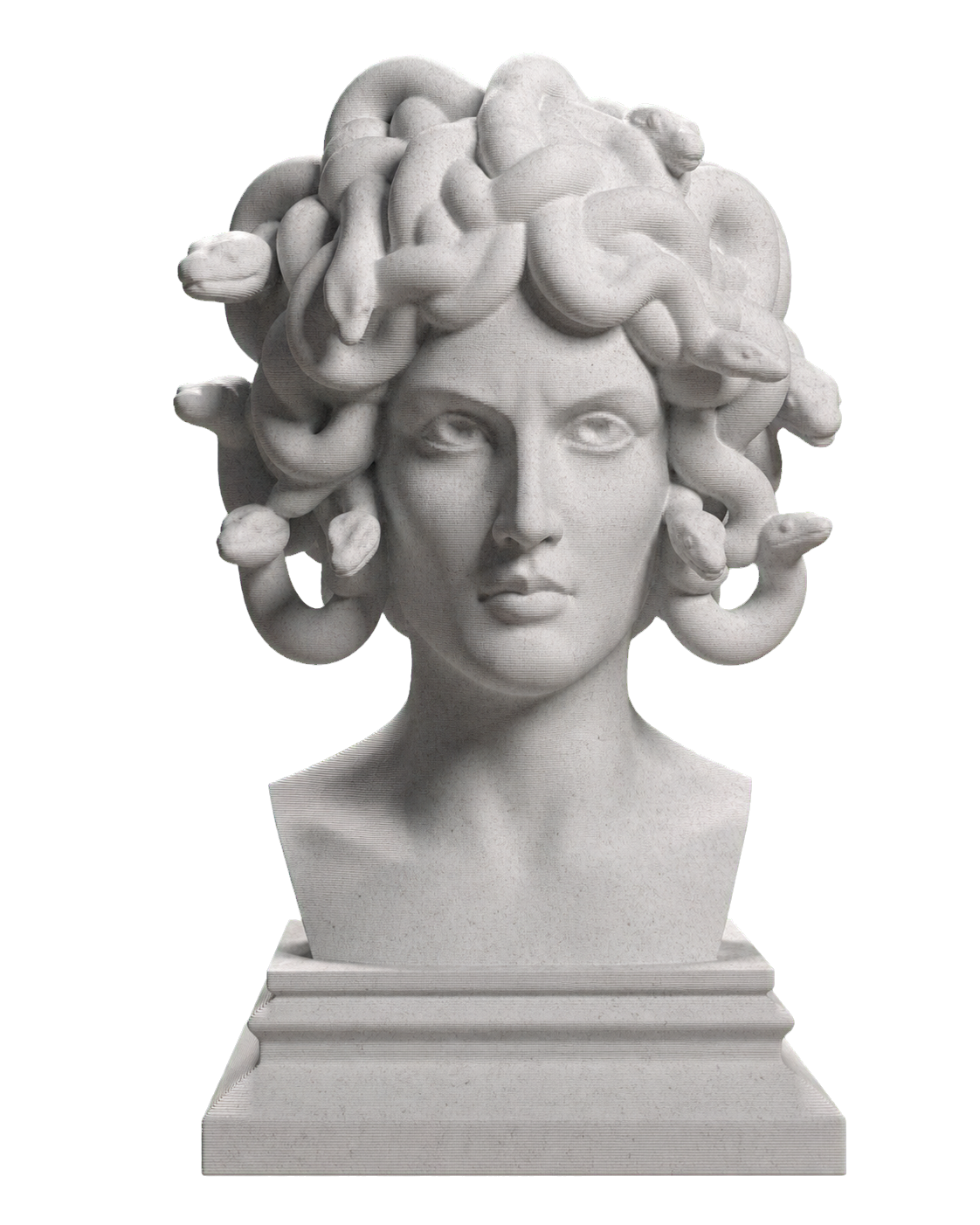 Medusa Marble Stone collectible bust