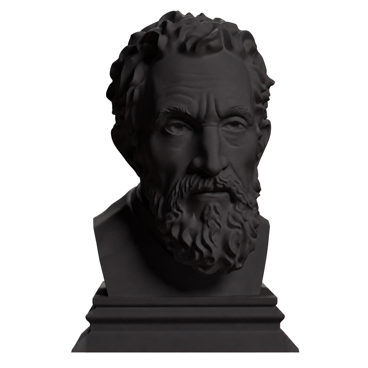 Michelangelo Charcoal Black collectible bust
