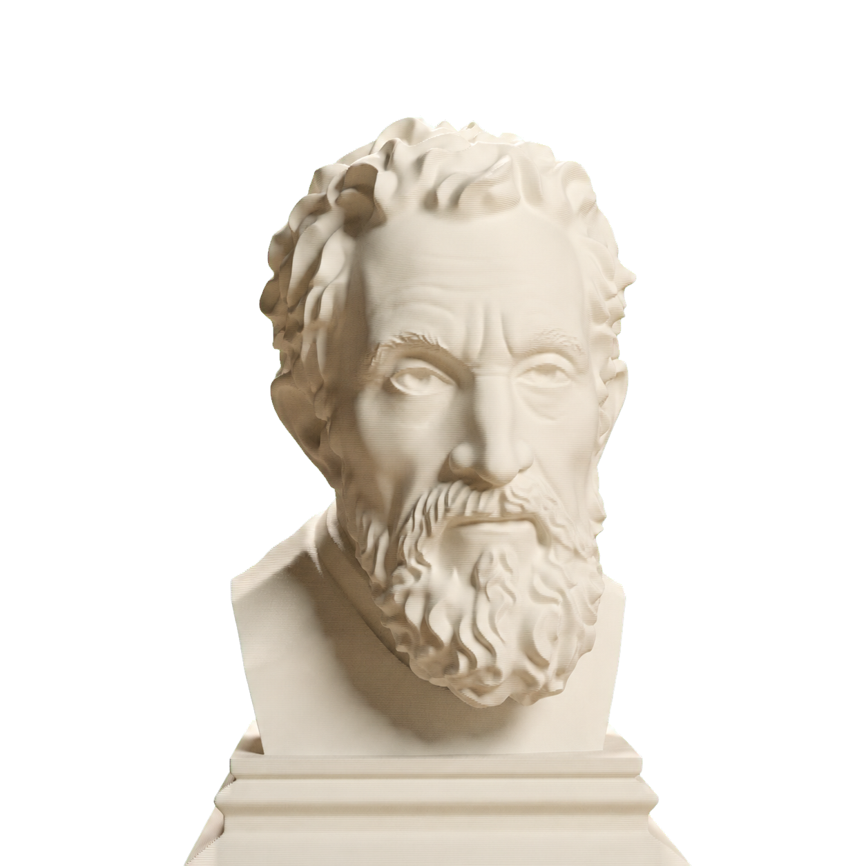 Michelangelo Ivory White collectible bust