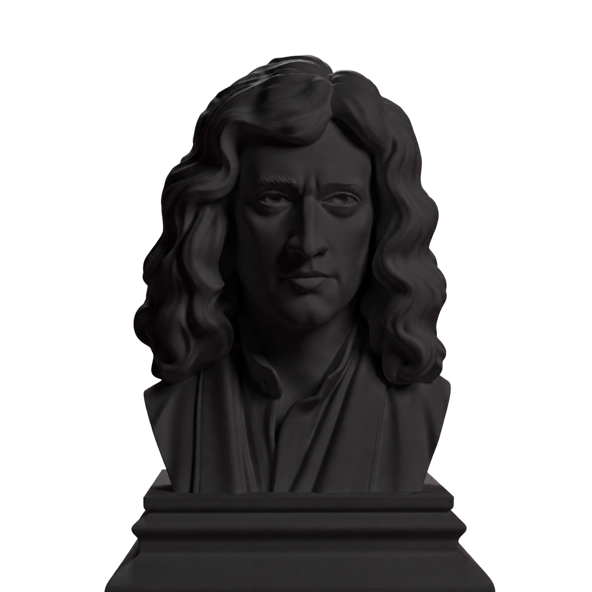 Isaac Newton Charcoal Black collectible bust