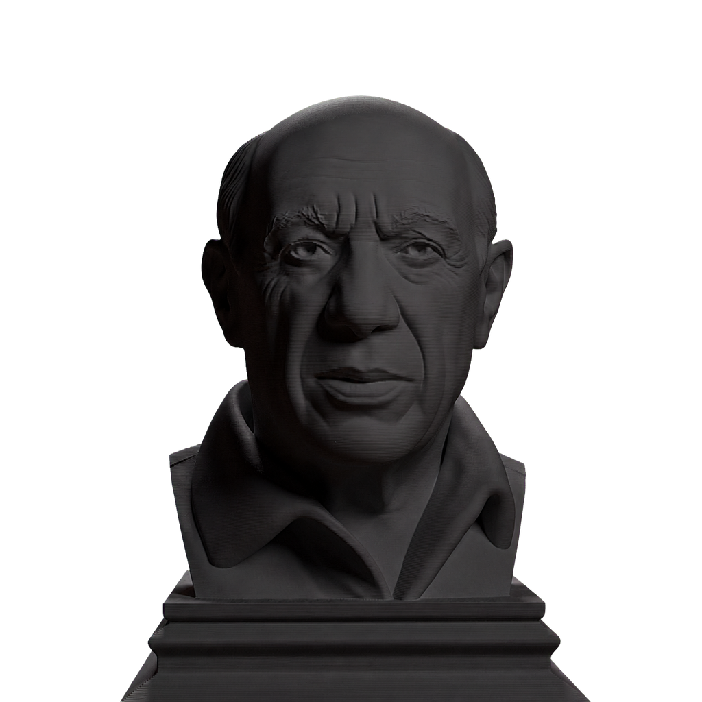 Pablo Picasso Charcoal Black collectible bust