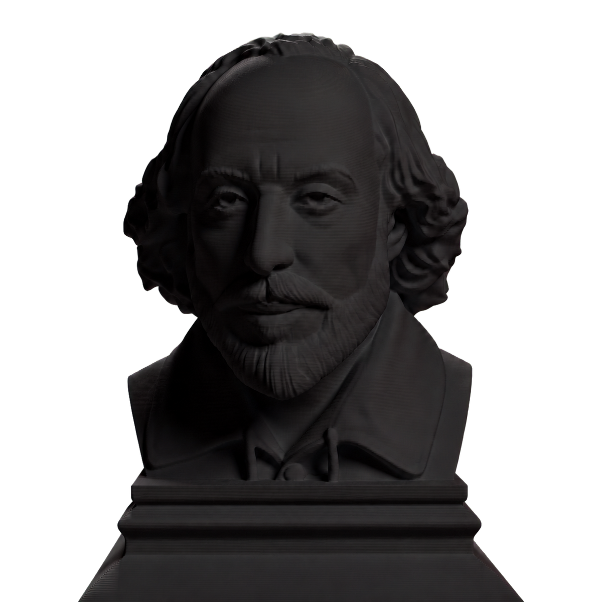 William Shakespeare Charcoal Black collectible bust