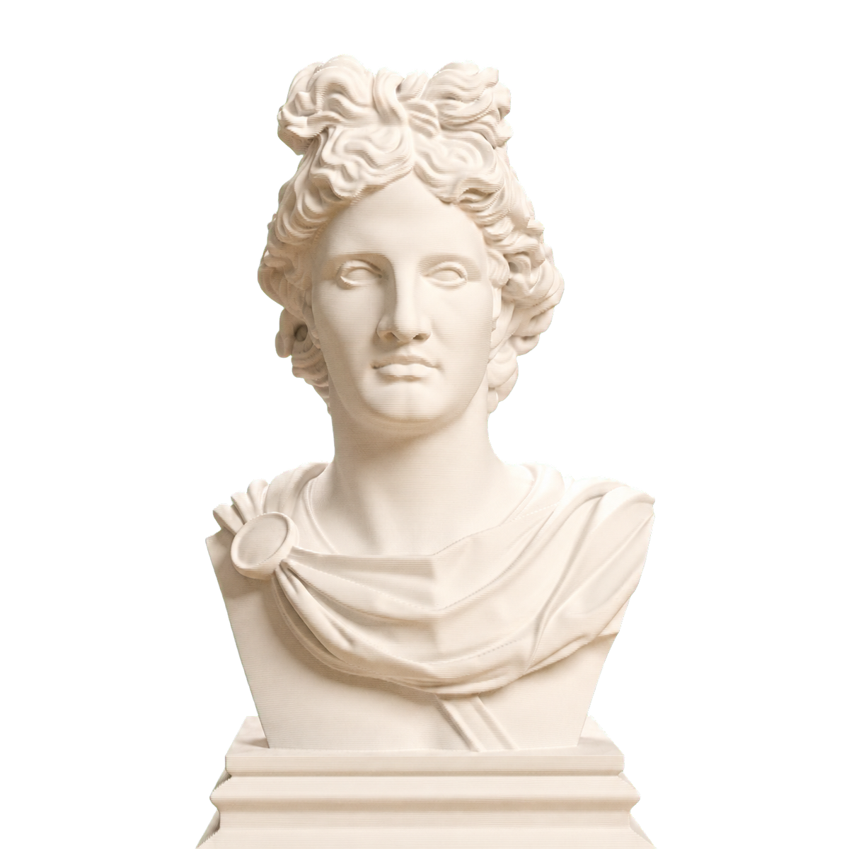 Apollo Classical Bust Ivory White collectible bust