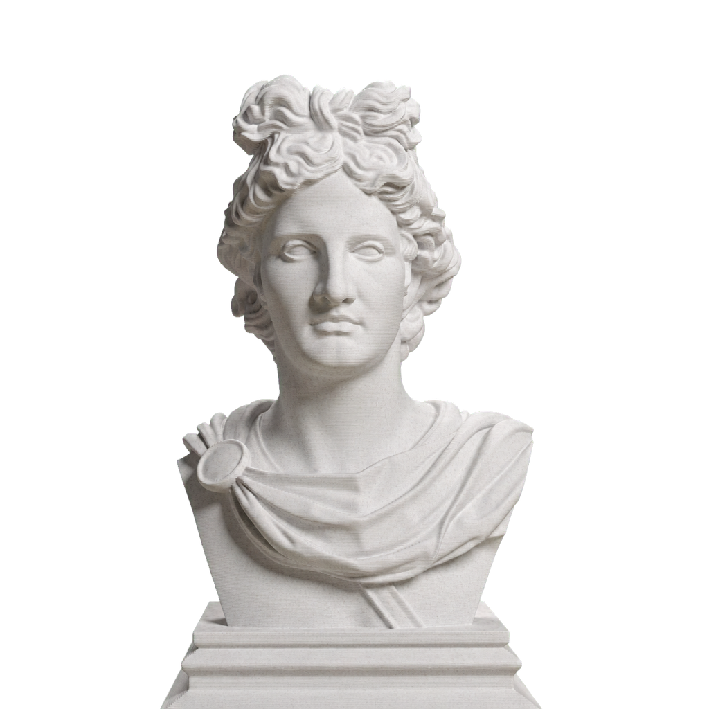 Apollo Classical Bust Marble Stone collectible bust