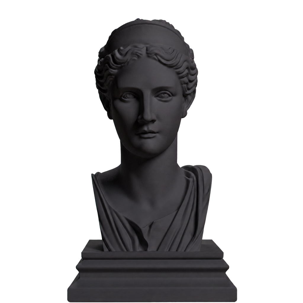 Artemis Huntress Bust Charcoal Black collectible bust