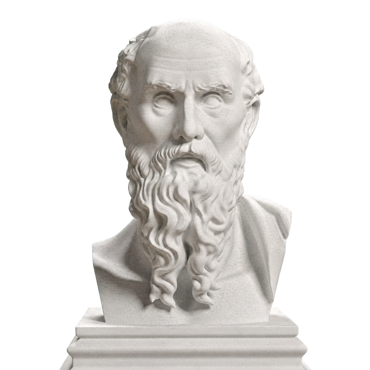 Diogenes Philosopher Bust Marble Stone collectible bust