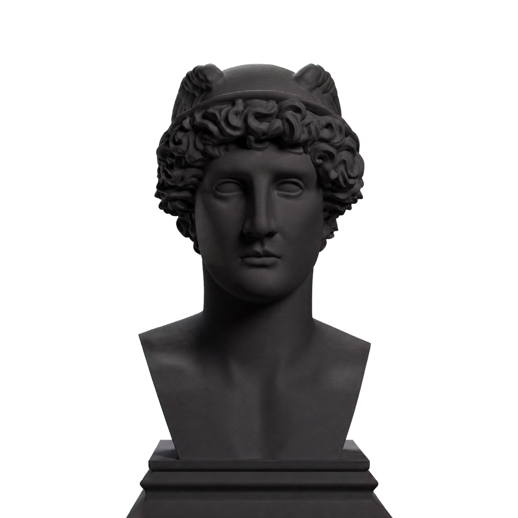 Hermes Classical Bust Charcoal Black collectible bust
