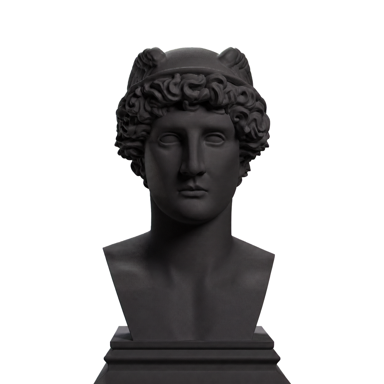 Hermes Classical Bust Charcoal Black collectible bust