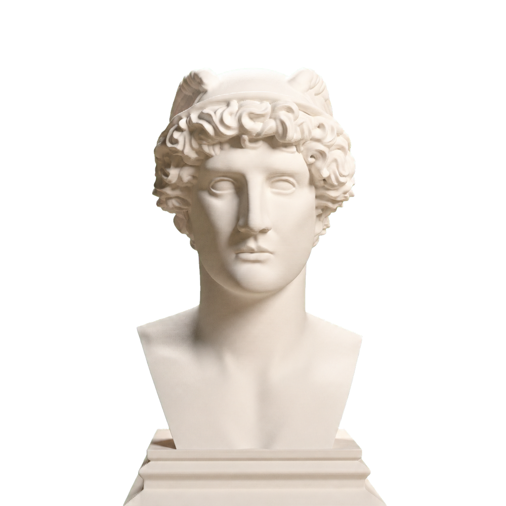 Hermes Classical Bust Ivory White collectible bust