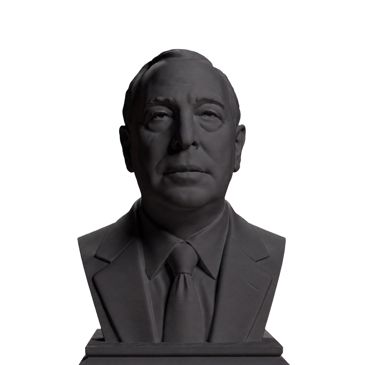C. S. Lewis bust in Charcoal Black