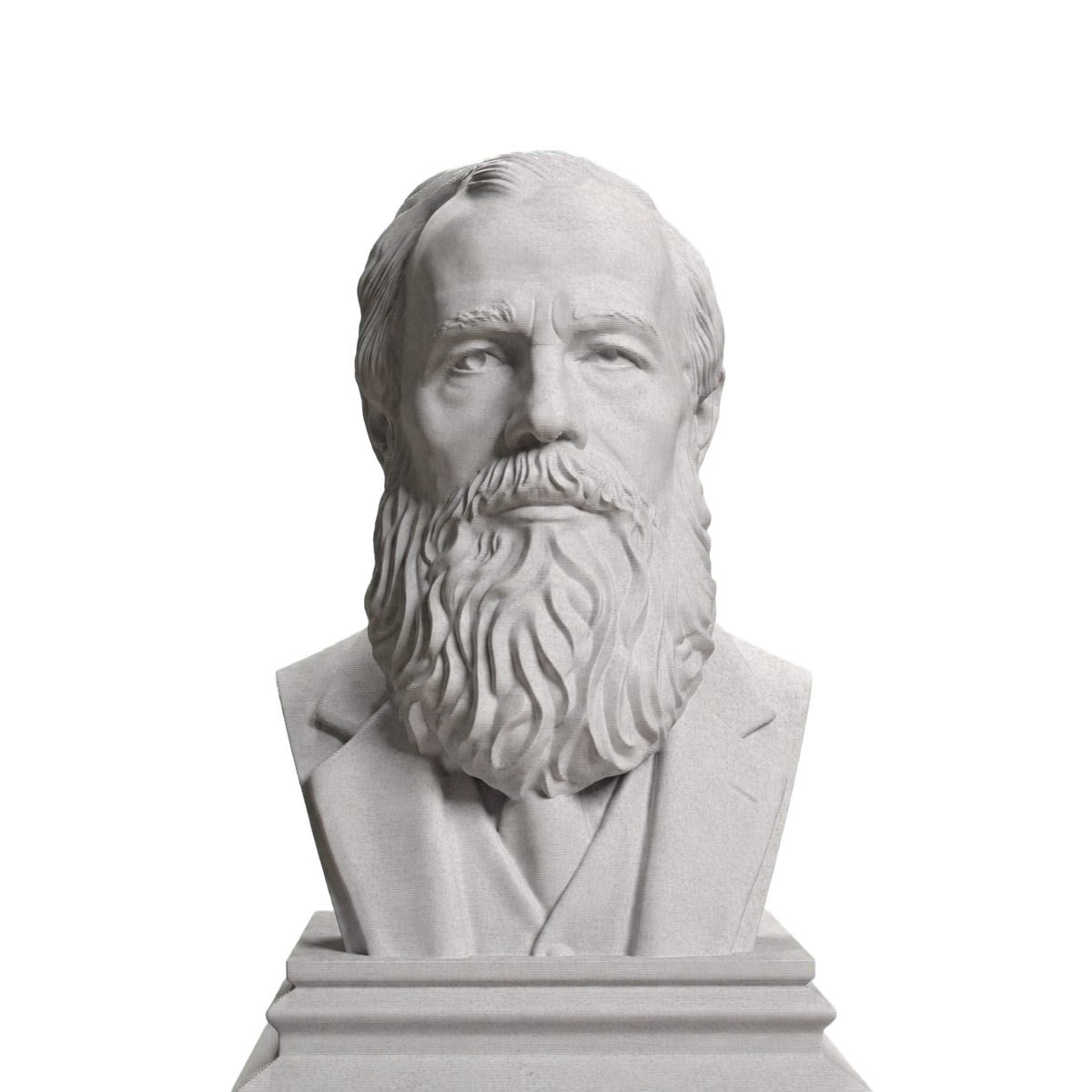 Fyodor Dostoyevsky bust in Marble Stone