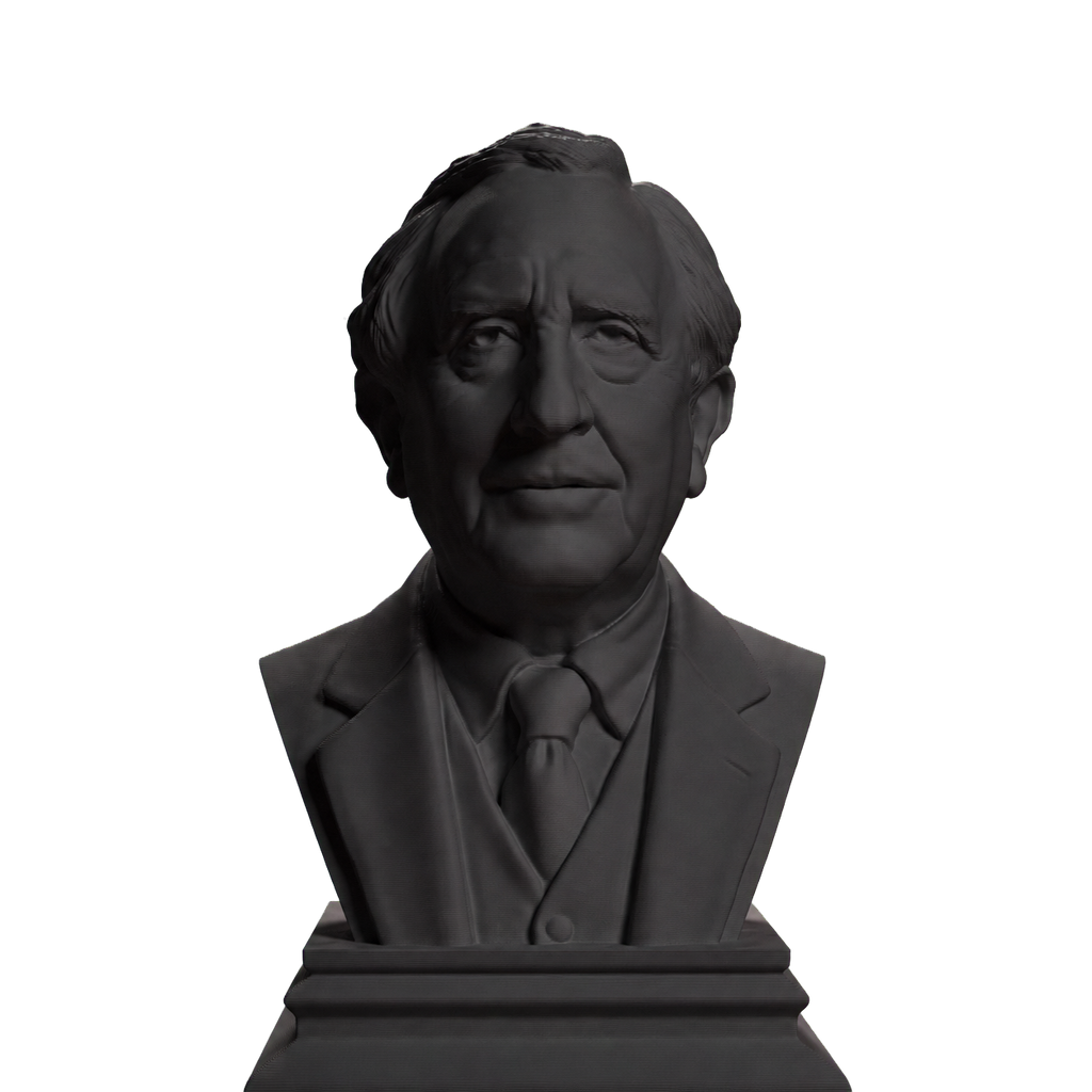J. R. R. Tolkien bust in Charcoal Black finish