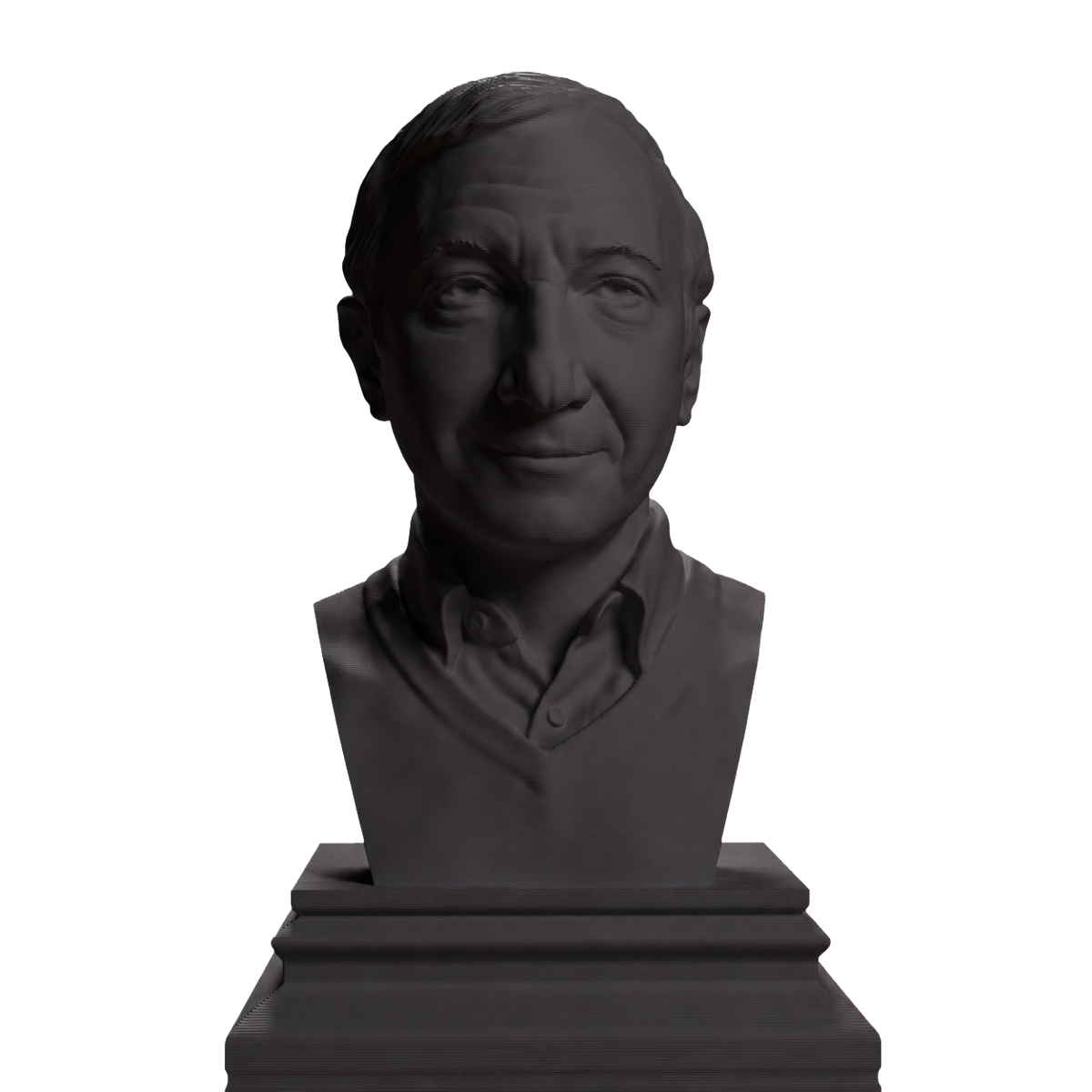 Neil Simon bust in Charcoal Black finish