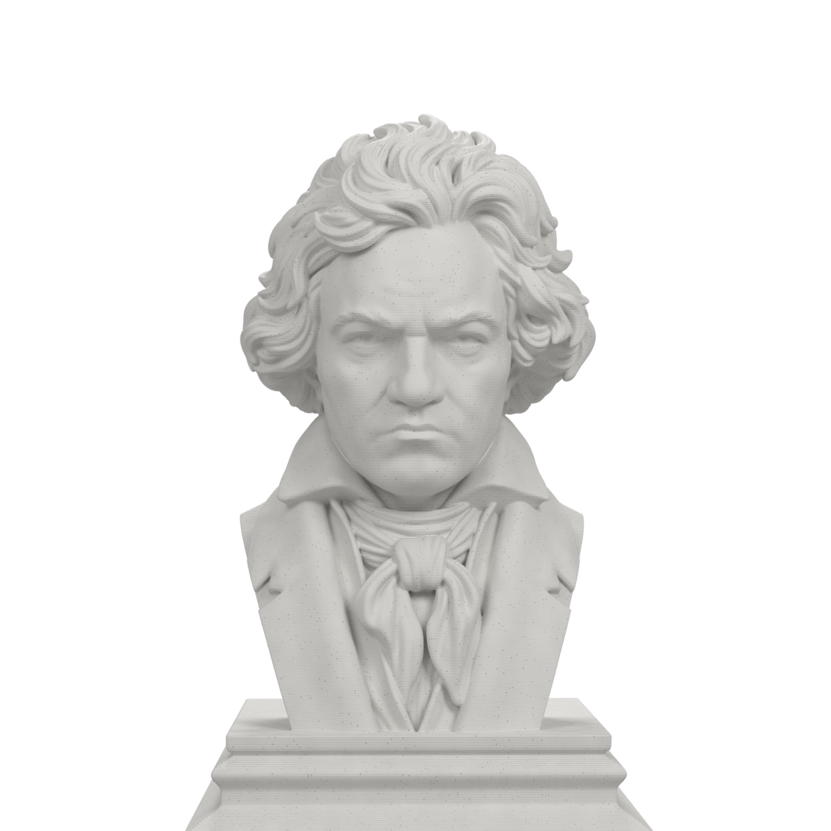 Ludwig van Beethoven bust in Marble Stone