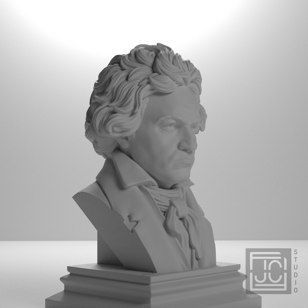 Ludwig van Beethoven bust source 045