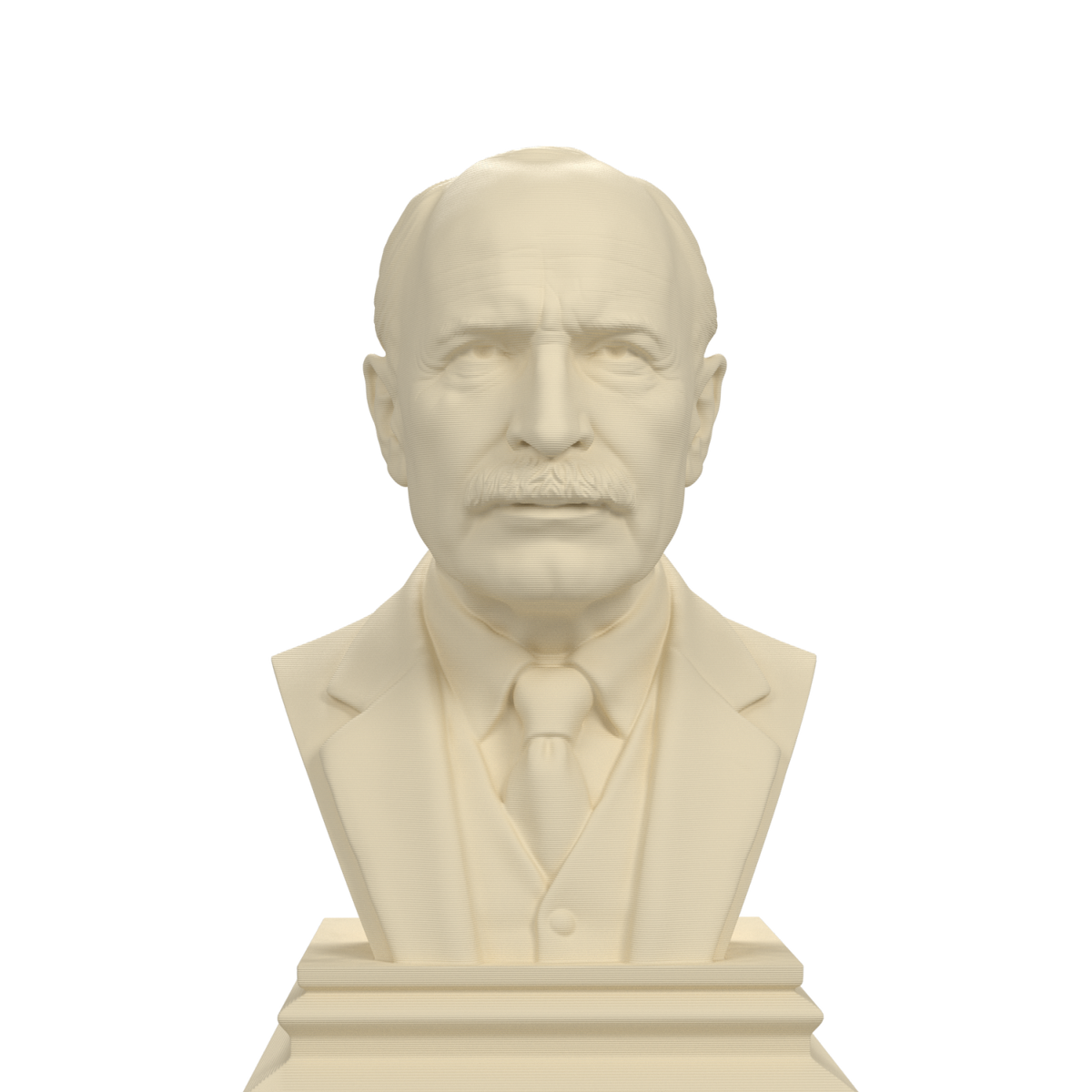 Carl Jung bust in Ivory White