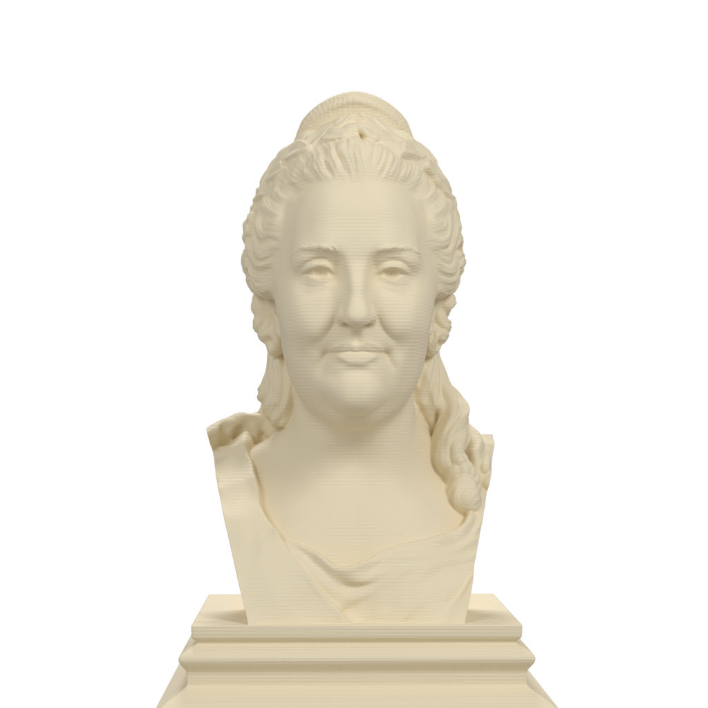 Catherine the Great bust in Ivory White